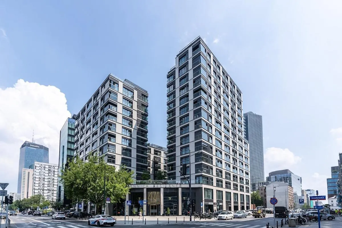 Urban Chic - Mennica Residence - One Bedroom Apartment -Citycenter&140 바르샤바